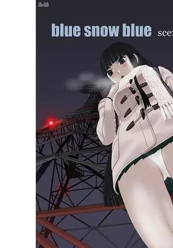 blue snow blue scene.18