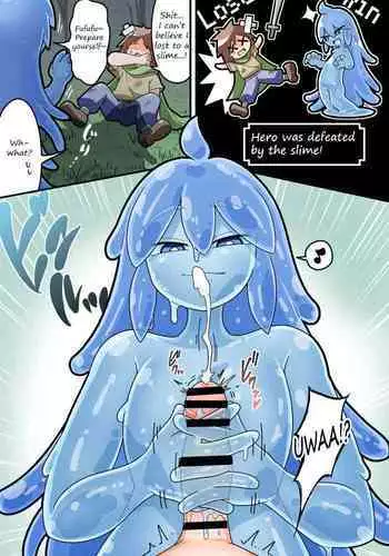 Paizuri Sakusei Slime ni Makeru Manga | A manga about losing to a sperm extracting slime's paizuri